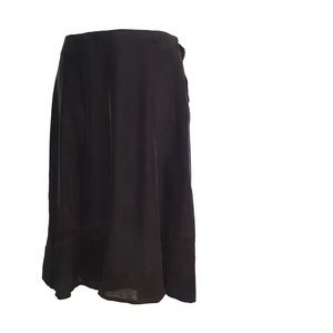 CIVIDINI Silk Lien Skirt